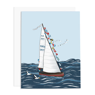 Sailboat Happy Birthday