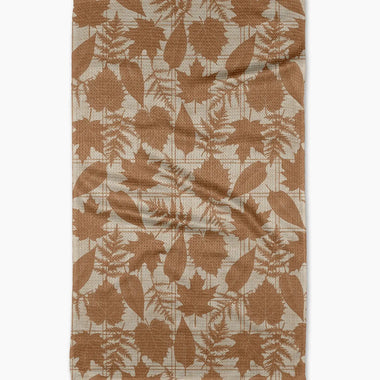 Autumnal Leaves Tea Towel