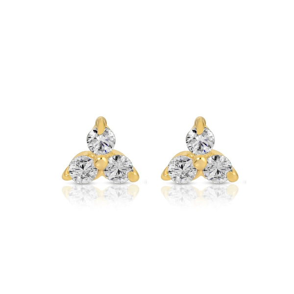 Triple Cluster Studs