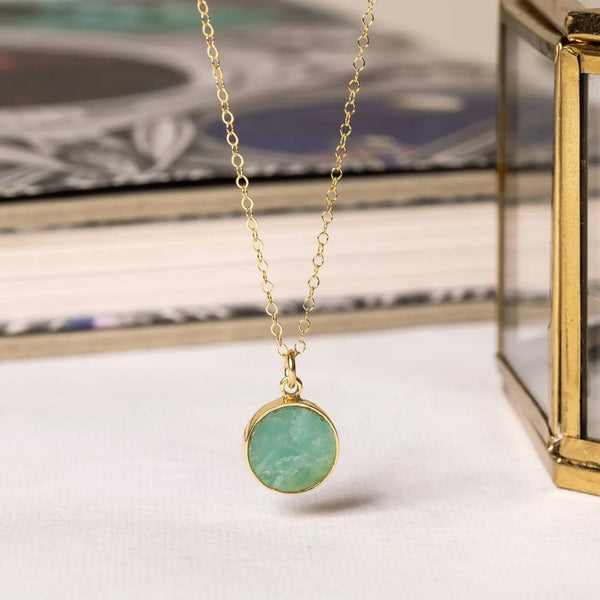 Amazonite Round Necklace