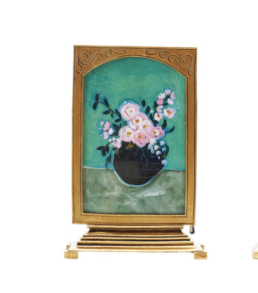 Pewter and Glass Frames