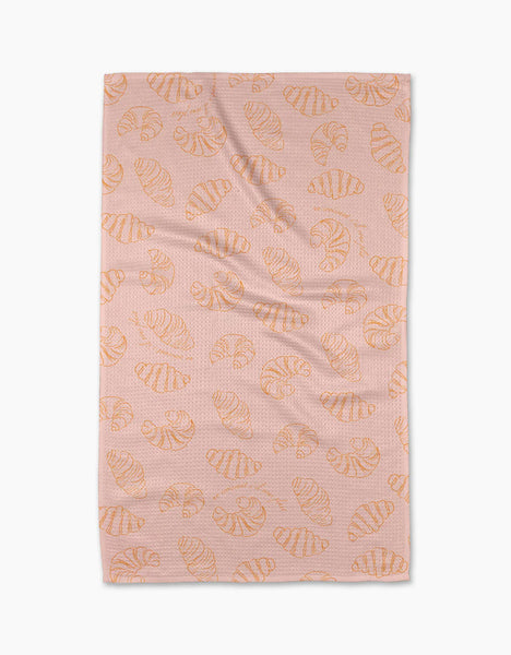 Croissant Crush Tea Towel