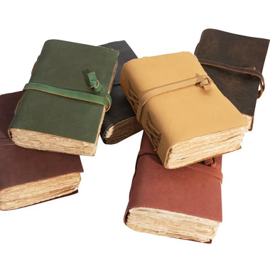 Mini Leather Wrapped Journals: 1st Edition