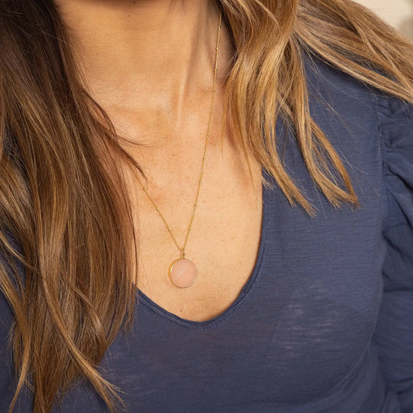 Rose Quartz Necklace