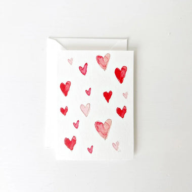 Hearts Mini Card