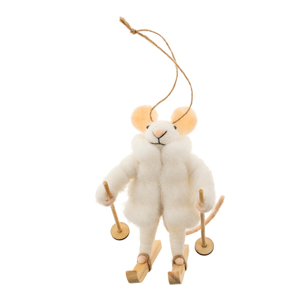 Felt Mouse Ornaments