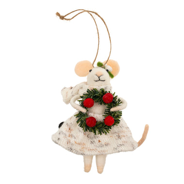 Felt Mouse Ornaments