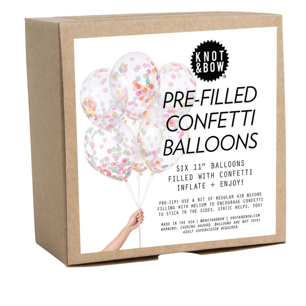 Pre-Filled Confetti Balloons