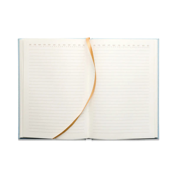 Radiant Suede Journal: Robin’s Egg