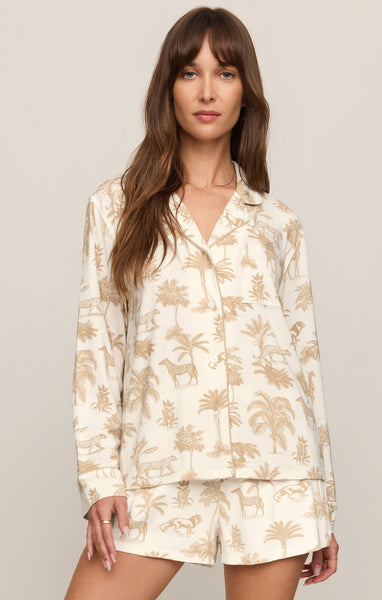 Safari Long Sleeve Top