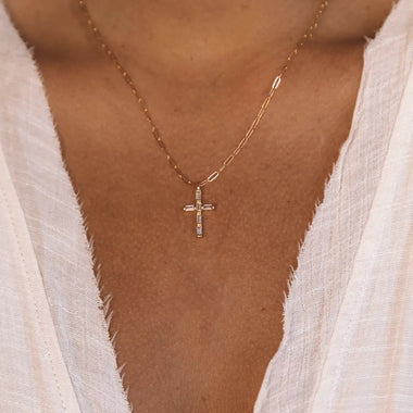 Naomi Cross Necklace