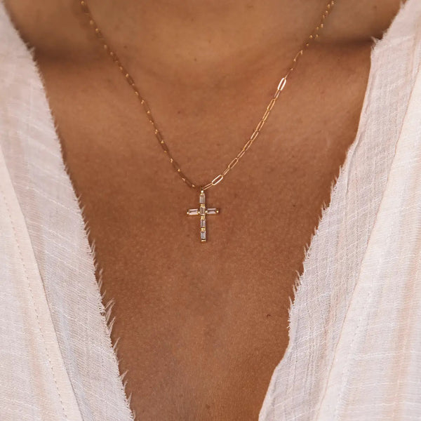 Naomi Cross Necklace