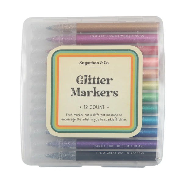 Glitter Markers