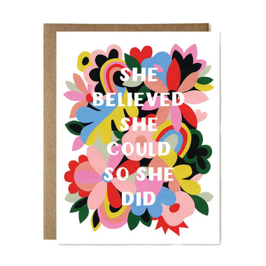She Believed She Could