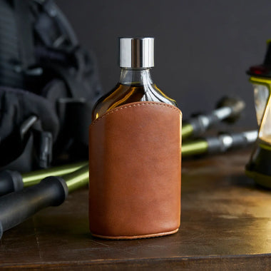 Leather Wrapped Flask