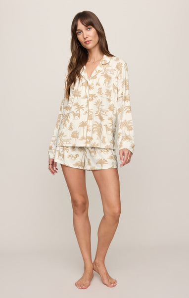 Safari Long Sleeve Top
