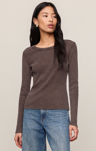 Arlet Mini Thermal Top: Dark Chocolate