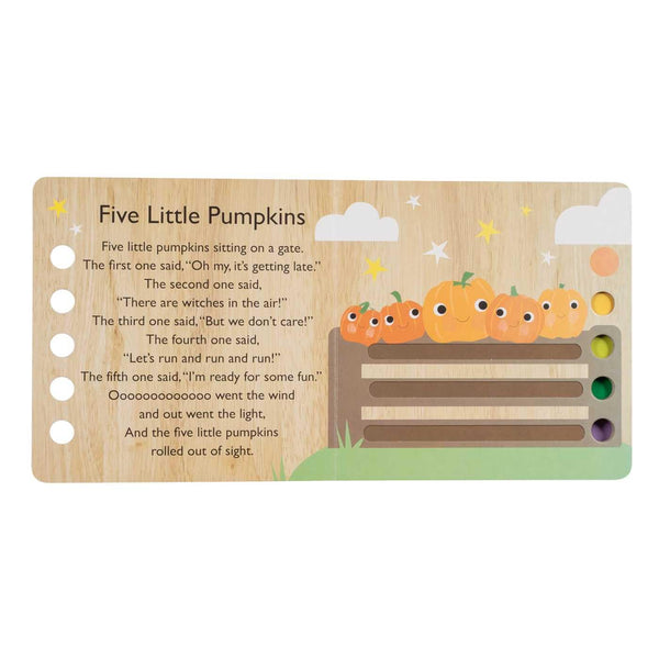 Touch and Trace: Five Little Pumpkins