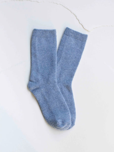 Wool Cashmere Blend Socks
