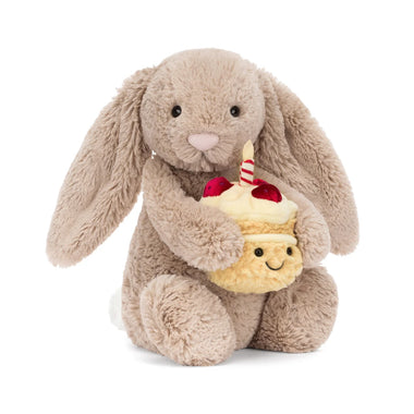 Bashful Beige Birthday Bunny