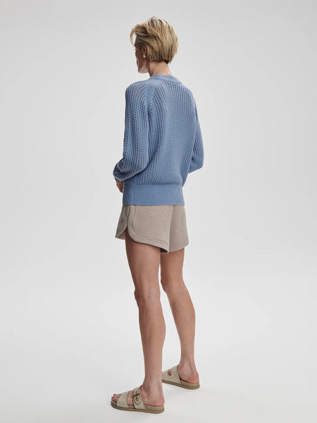Clay Knit Sweater: Rain Blue
