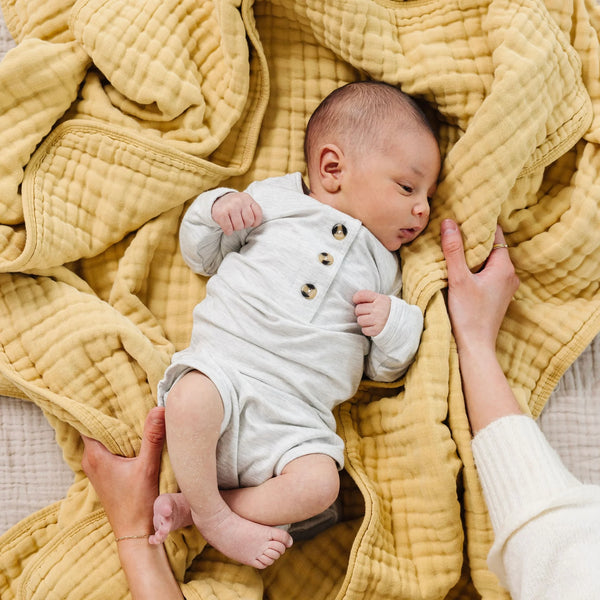 Honey Cloud Muslin Quilt