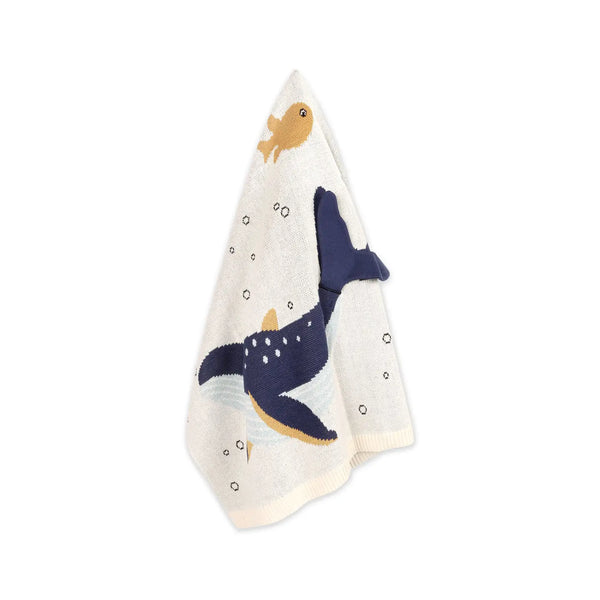 Ocean Life Knit Blanket