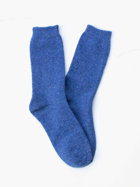 Wool Cashmere Blend Socks