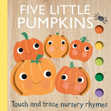 Touch and Trace: Five Little Pumpkins