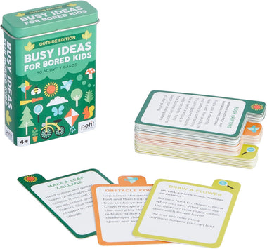 Busy Ideas For Bored Kids: Outside Edition