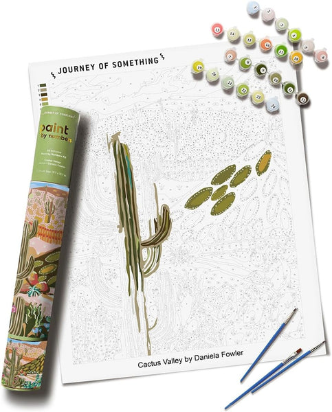 Cactus Valley Paint by Numbers