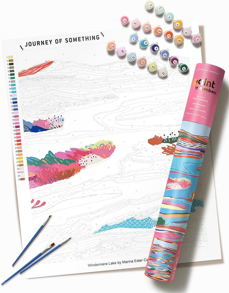 Lake Windermere Paint by Numbers