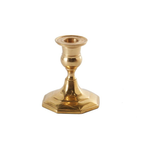 Faceted Antique Candlestick