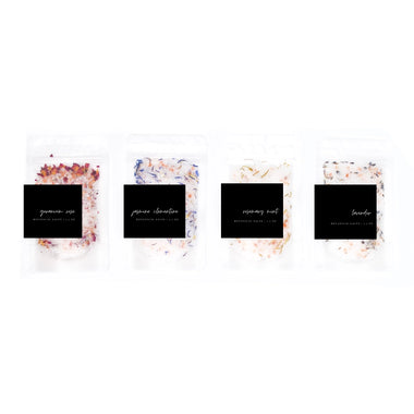 Botanical Bath Salt Pouches