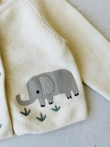 Safari Embroidered Cardigan