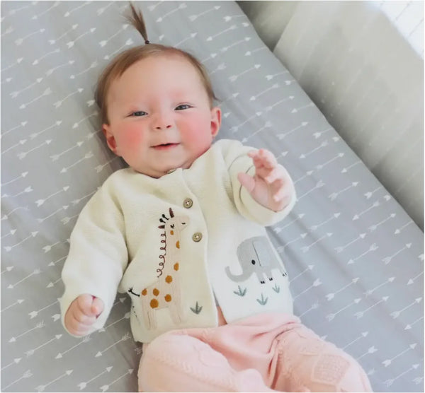 Safari Embroidered Cardigan