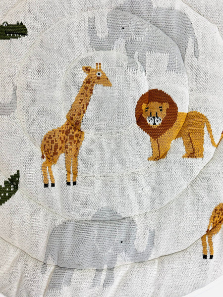 Safari Friends Padded Play Mat