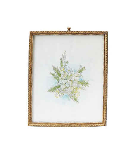 Pewter and Glass Frames