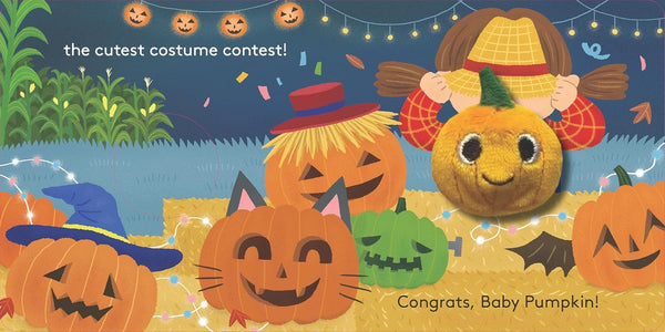 Baby Pumpkin Finger Puppet Book