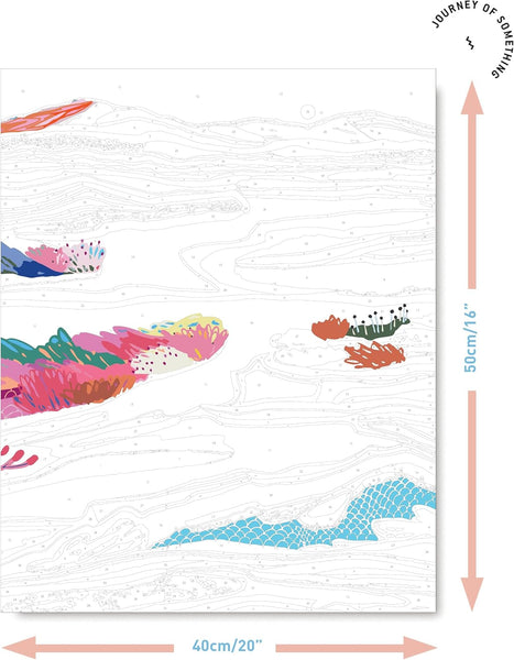 Lake Windermere Paint by Numbers
