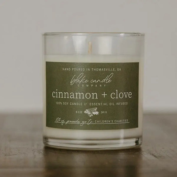 Cinnamon + Clove Candle