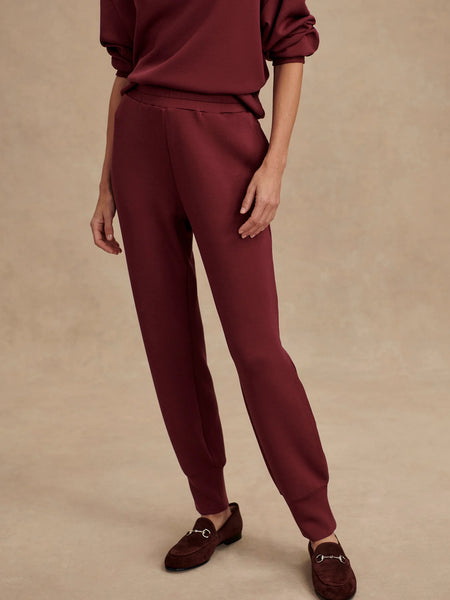 The Slim Cut Pant: New Maroon