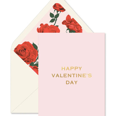 Roses are Red Valentines Card