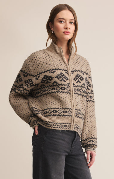 Bismark Zip Cardigan