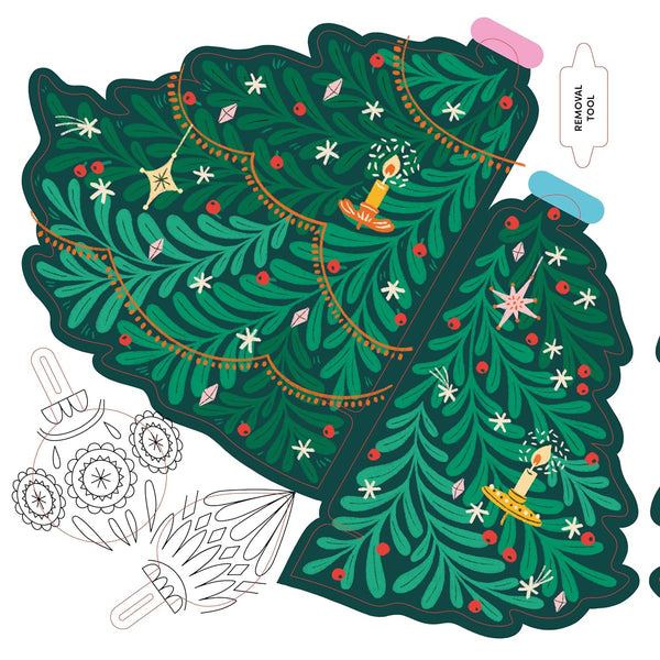 Build + Decorate Christmas Tree