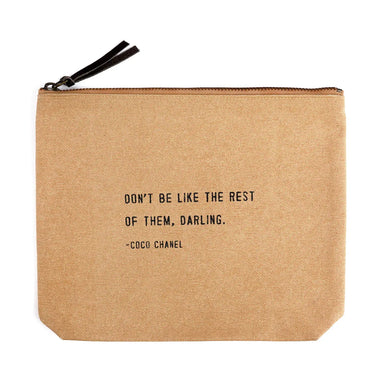 "The Rest of Them" Canvas Zip Pouch