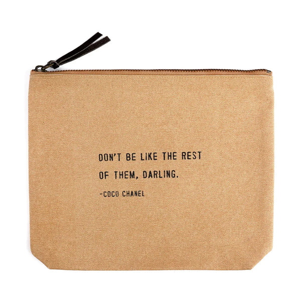 "The Rest of Them" Canvas Zip Pouch
