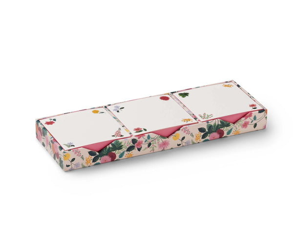 Dahlia Mini Notepad Trio