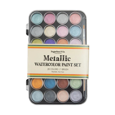 Metallic Watercolor Paint Set