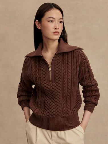 Camello Cable Half Zip